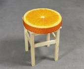 Подушка на стул  • ForRest Orange / Фор Рест Апельсин •