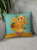 Декоративная подушка на диван • Deco / Деко •  Ван Гог  Подсолнухи 45 х 45 см