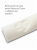 Подушка для шеи, поясницы, ног “O’val White”, 43х18х10 см, ППУ-5972/белый