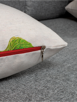 Декоративная подушка на диван • Deco / Деко •  Подсолнух 45 х 45 см