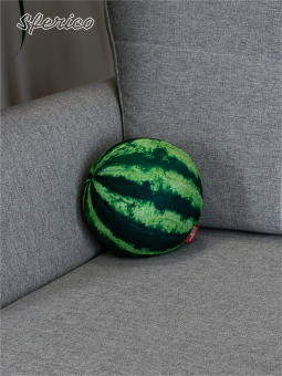Декоративная подушка-игрушка шар • Sferico / Сферико • Арбуз