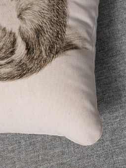 Декоративная подушка на диван • Deco / Деко •  Кот №3 45 х 45 см